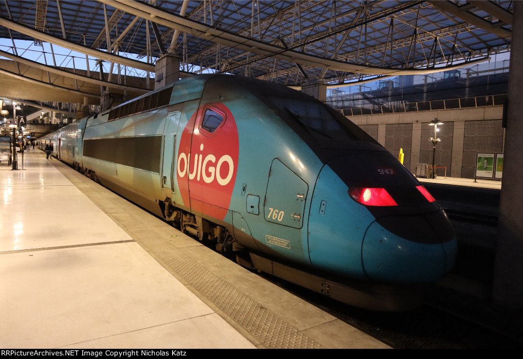 SNCF TGV OUIGO 760